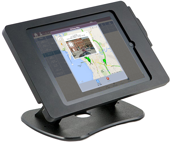 delivery screen on a pos system screen